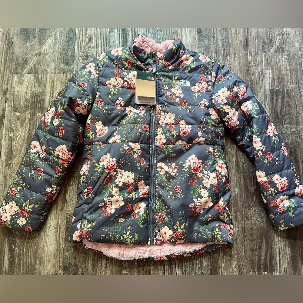 Girls Size 18 Reversible The North Face Jacket NEW